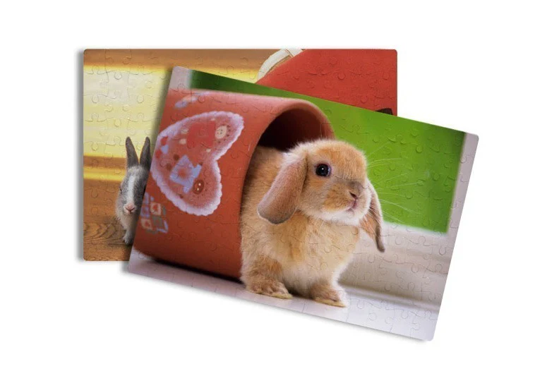 Puzzle A4 sublimabil – personalizabil cu imagine, ideal pentru cadouri